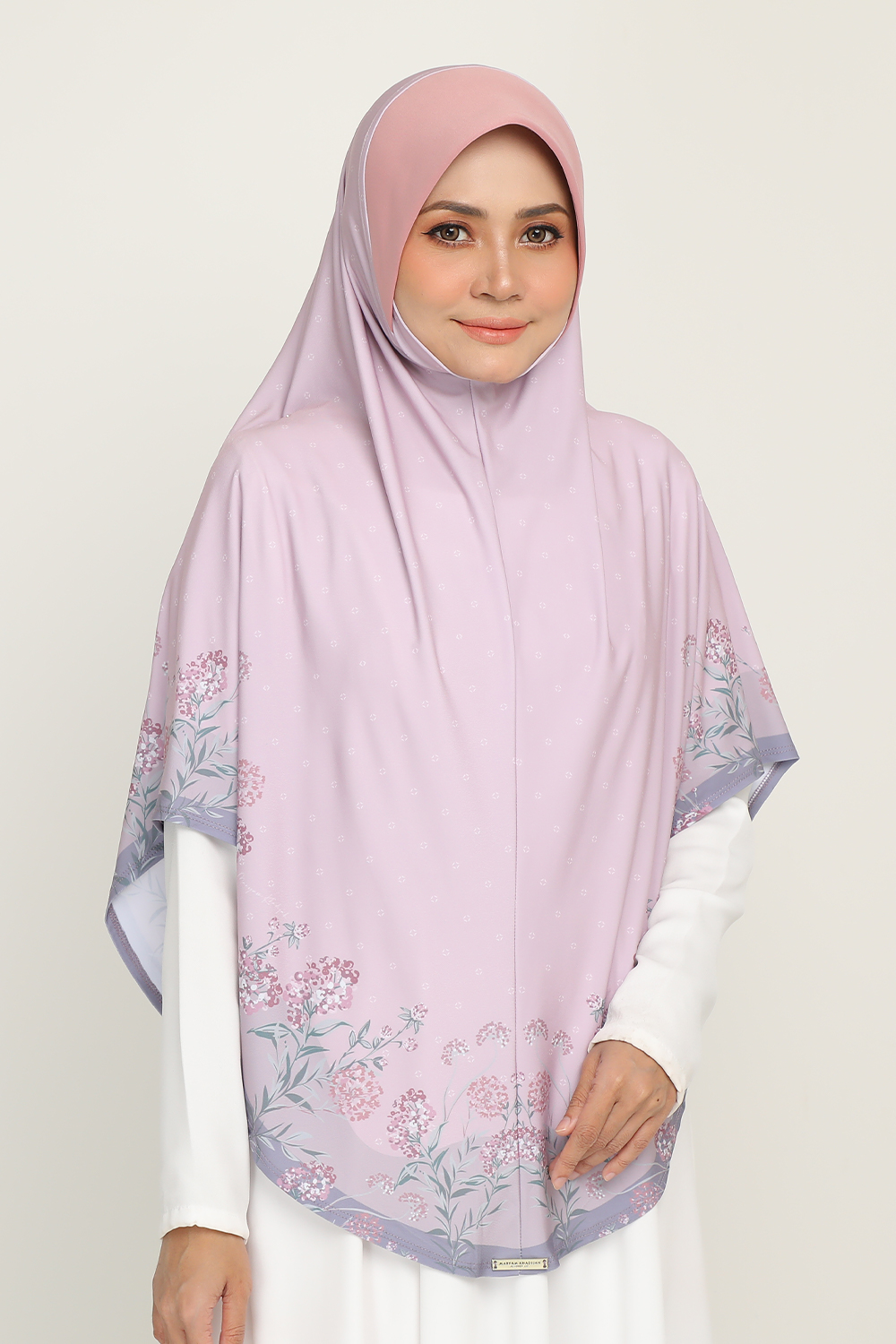 Sarung Printed Lagenda Blush Crepe